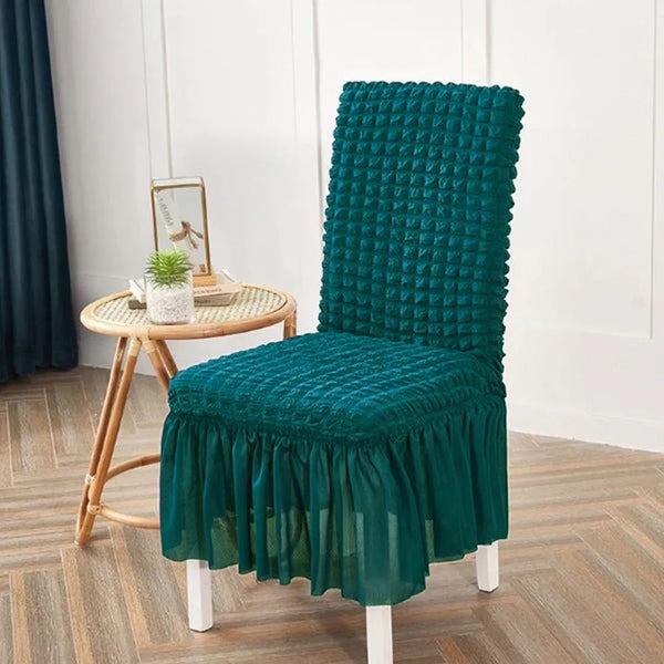Bubble Style Chair Cover- Zinc