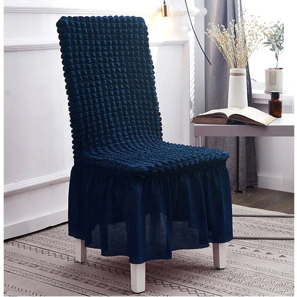 Bubble Style Chair Cover- Blue