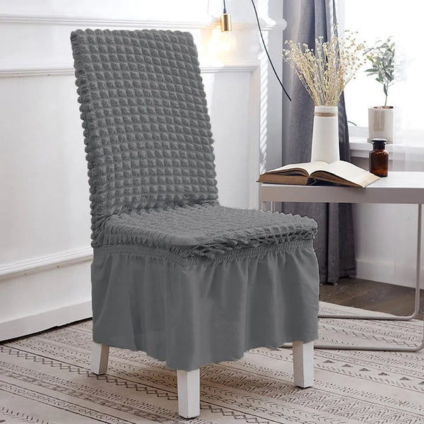 Bubble Style Chair Cover- Grey